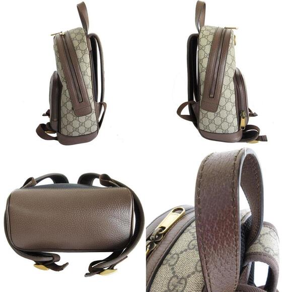 GUCCI Brown GG Marmont Backpack - Picture 3 of 5